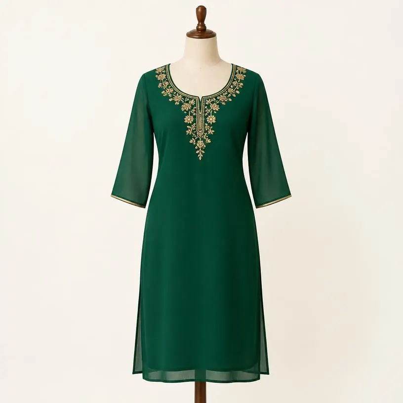 Georgette Party Kurti